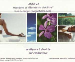 Anneva : Reiki Magnetisme Massage De Bien Etre